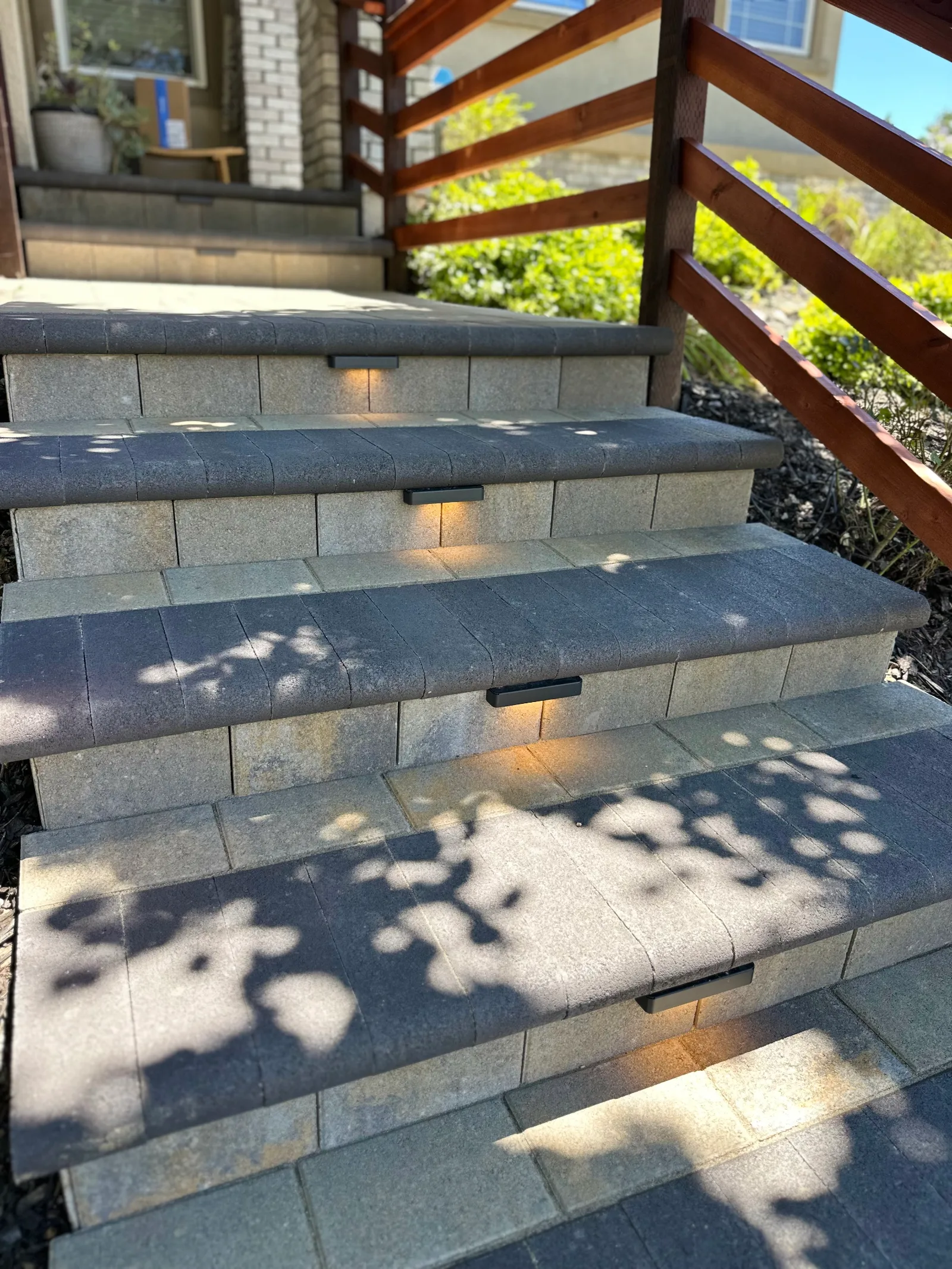 Steps with Lights - Fairfield Project