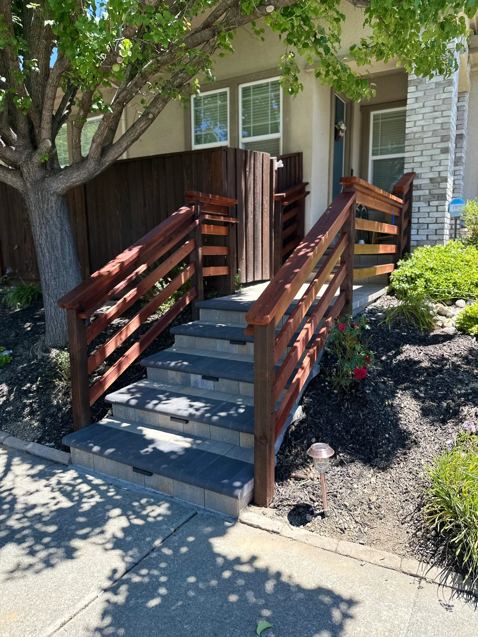 Steps with Lights - Fairfield Project