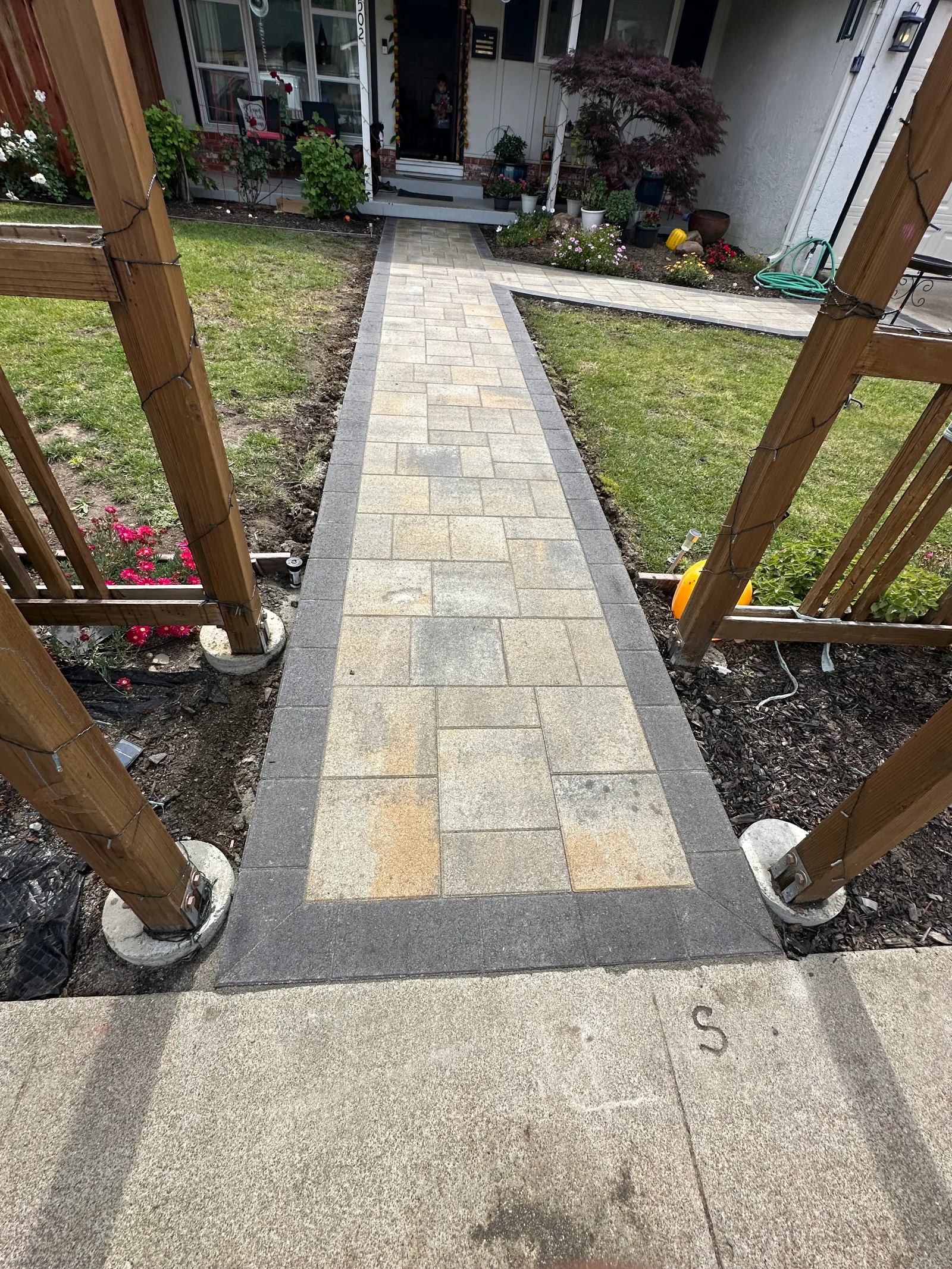 Paver Walkway - Concord Project
