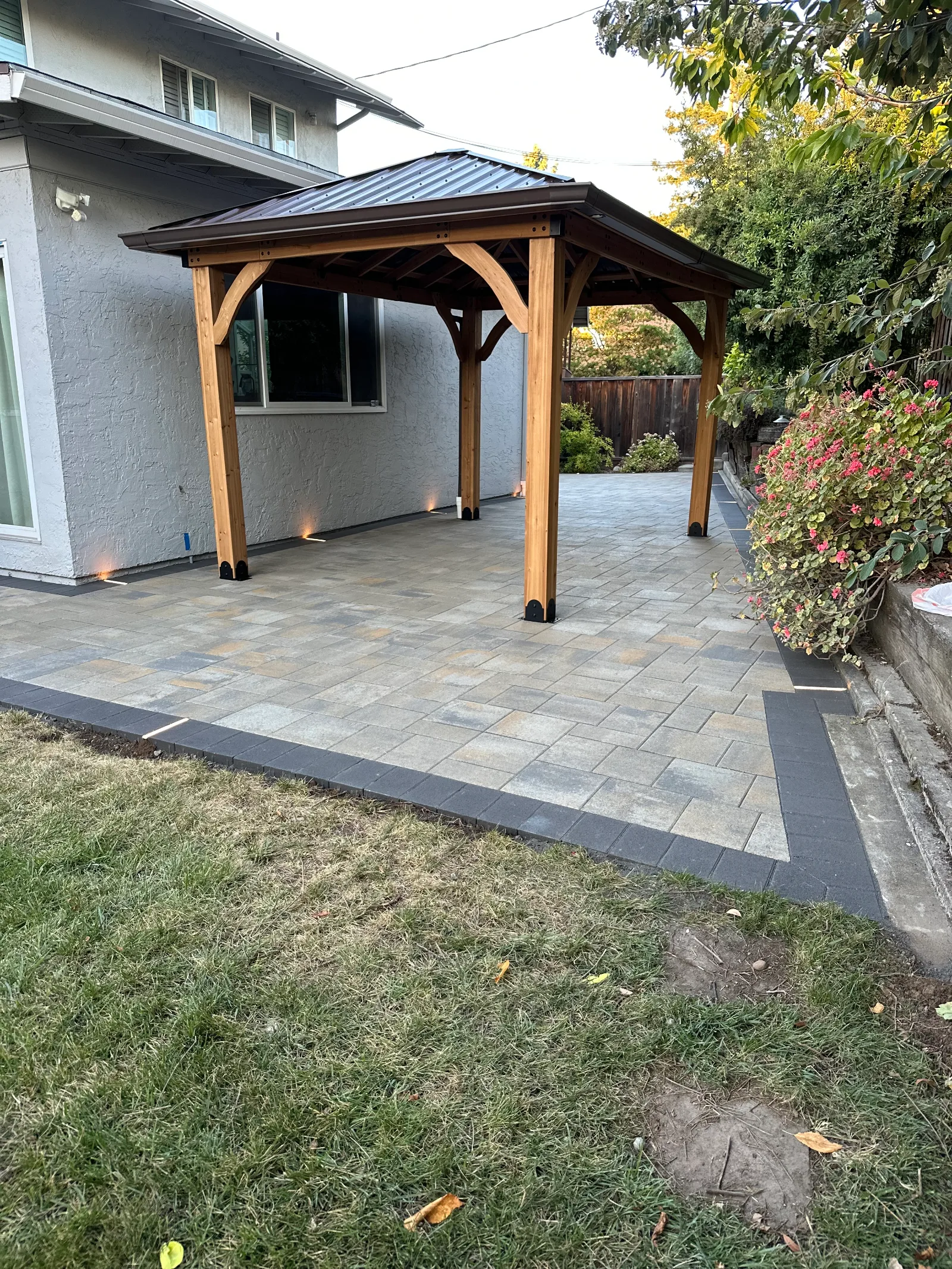 Paver Patios project by Royal Outdoor Solutions